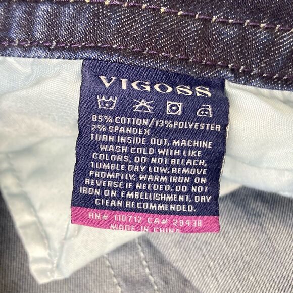 🎄FLASH XMAS SALE!🎁  VIGOSS
Blue Jeans 24 The Chelsea Skinny Boyfriend Denim - Picture 5 of 9